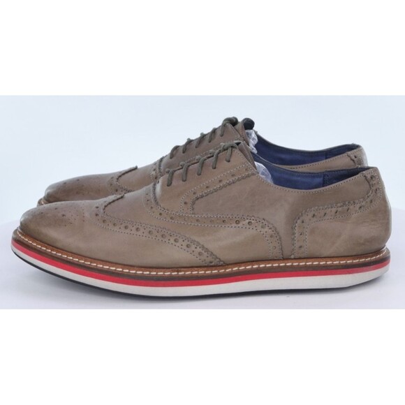 Ted Baker Erwood Men\'s Wingtip Oxfords Dress Shoes Size EU 43 US 10 Leather main image 9